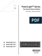 QSC PowerLight 9.0 Service Manual