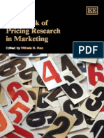 Pricing Research in Marketing