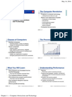 Computer Organization and Design 4th Edition Chapter 1 Slides