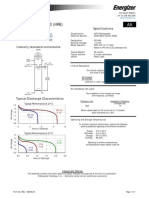 Rechargeable AA-2200 (HR6) : Product Datasheet