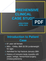 Clinical - Comprehensive Clinical Case Study Powerpoint