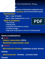 Insulin and Oral Antidiabetics