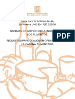 Guía de Aplicación ISO 22000 PDF