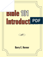 Bible Introduction 101 (Horner, Barry E.)