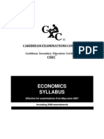 CSEC Economics