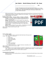 Rubric Castle Project Product