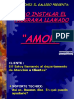 O Instalar El Programa Amor