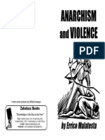 Anarchism and Violence - Errico Malatesta