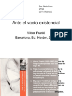 Ante El Vacío Existencial. V Frankl