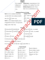 Integrals: Definitions Definite Integral: Suppose Anti-Derivative: An Anti-Derivative of