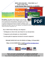 Rellim Wiring Diagrams - Volume 1 To 7 $175 Ea INC GST Not All in Stock at The Present Time Check For Availability
