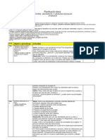 Planificación Diaria Historia Geografia 2º Basico