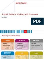 F Working With Prosumers