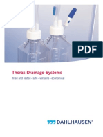 Thorax Drainage Systems