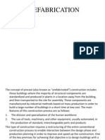 Precasting and Prefabrication