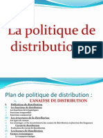 Plan de Politique de Distribution