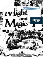 Might and Magic - Book I (Cluebook)