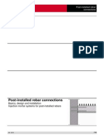 Basics Design and Installation of Post Installed Rebars PDF