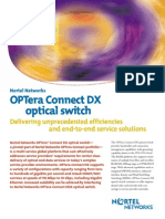 Nortel Optical Cross Connect DX Detail