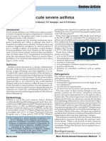 Acute Severe Asthma