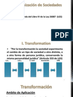 Reorganización de Sociedades