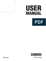 Zanussi - ZWG 5145 User Manual