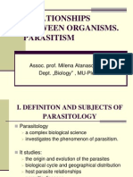 Lecture 1 - Parasitism