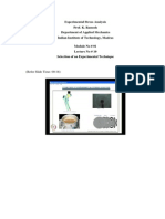 Experimental Stress Analysis Prof. K. Ramesh Department of Applied Mechanics Indian Institute of Technology, Madras