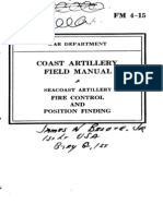 Coast Artillery Fire Control (1940)