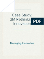 Case Study: 3M Rethinking Innovation