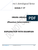 Article # 17 Graha Aragala - Explanation With Examples