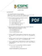 Deber de Espacios Vectoriales