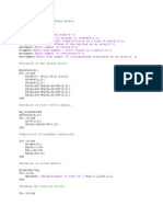 Coding of Direct Stiffness Method