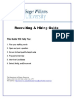 Recruiting Hiring Guide