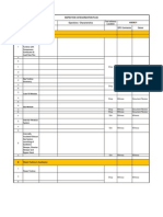 Inspection Categorization Plan