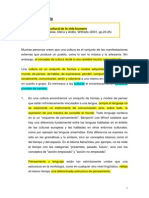 La Dimensión Cultural de La Vida Humana - Autores Varios