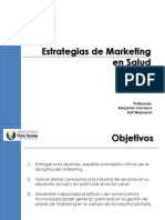 Estrategias de Marketing en Salud Sesión 2