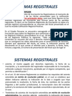 Clase 5 - Sistemas Registrales