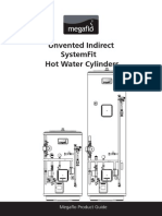 Unvented Indirect Hot Water Cylinders Systemfit: Megaflo Product Guide