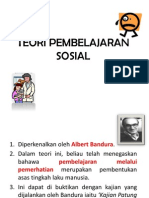 Bab 5-Teori Pembelajaran Sosial & Pendekatan Humanis