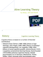 Cognitive Learning Theory