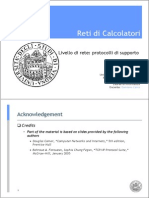 Reti Di Calcolatori: Acknowledgement