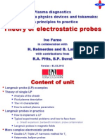 Theory Electrostatic Probes