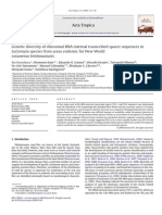 Genetic Diversity of Ribosomal RNA Internal Transcribed Spacer Sequences in Cutaneous Leishmaniasis