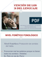 Intervención de Los Niveles Del Lenguaje, Fonético-Fonológico