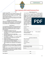 YLC 2014 Permission Forms.