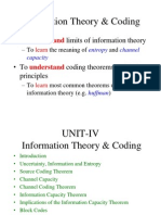 Information Theory & Coding: Understand