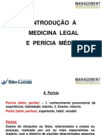 Introducao A Medicina Legal e Pericia Medica