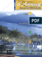 Lac Annecy Accueil Et Découverte Brochure en