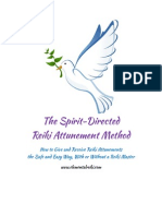 The Spirit Directed Reiki Attunement Method